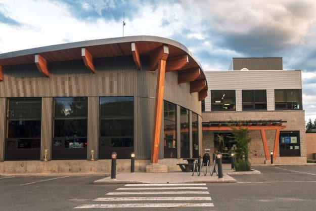 Sicamous Civic Building Side