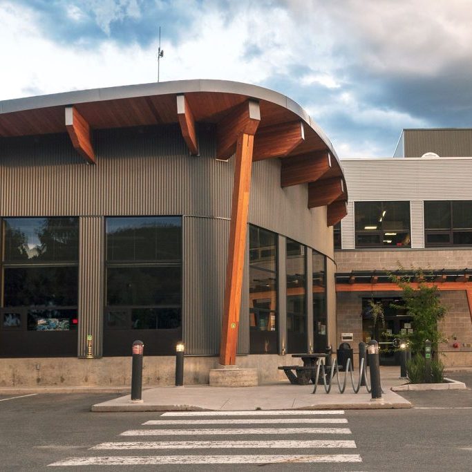 Sicamous Civic Building Side